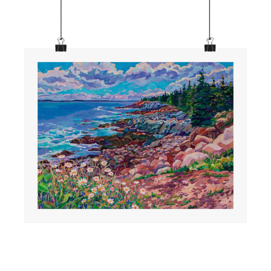 Acadia Maine 1—Matte Horizontal Fine Art Poster Reproductions