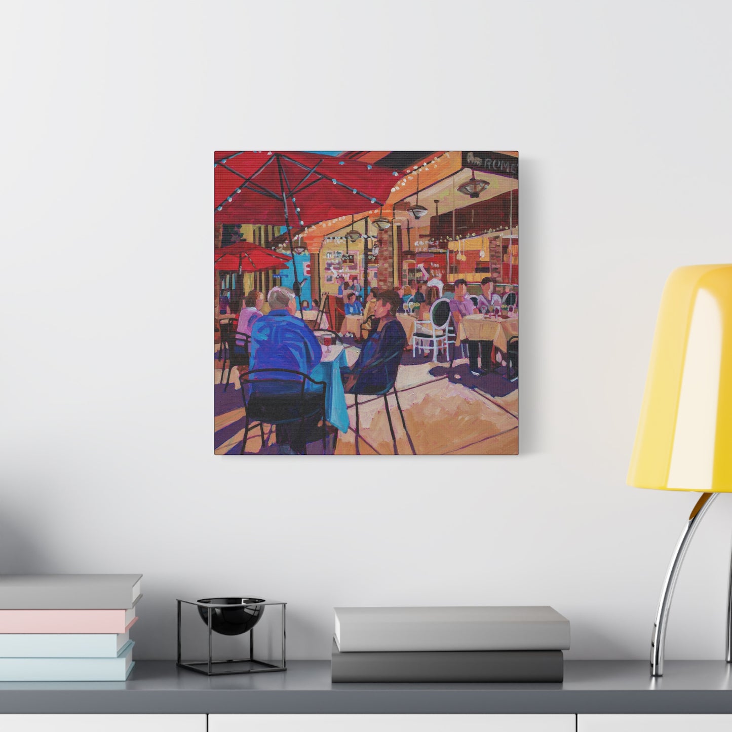 Winter Park Nightlife 5—Matte Canvas, Stretched, 1.25"