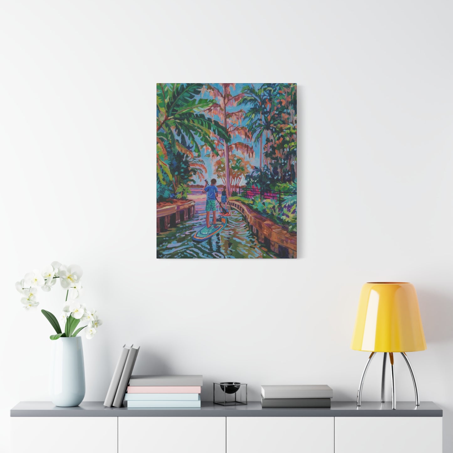 Golden Hour on the Water—Matte Canvas, Stretched, 1.25"