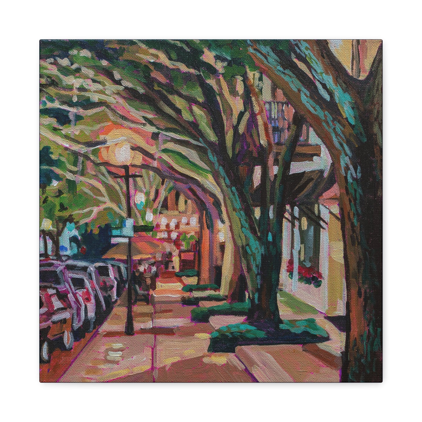Winter Park Nightlife 4—Matte Canvas, Stretched, 1.25"