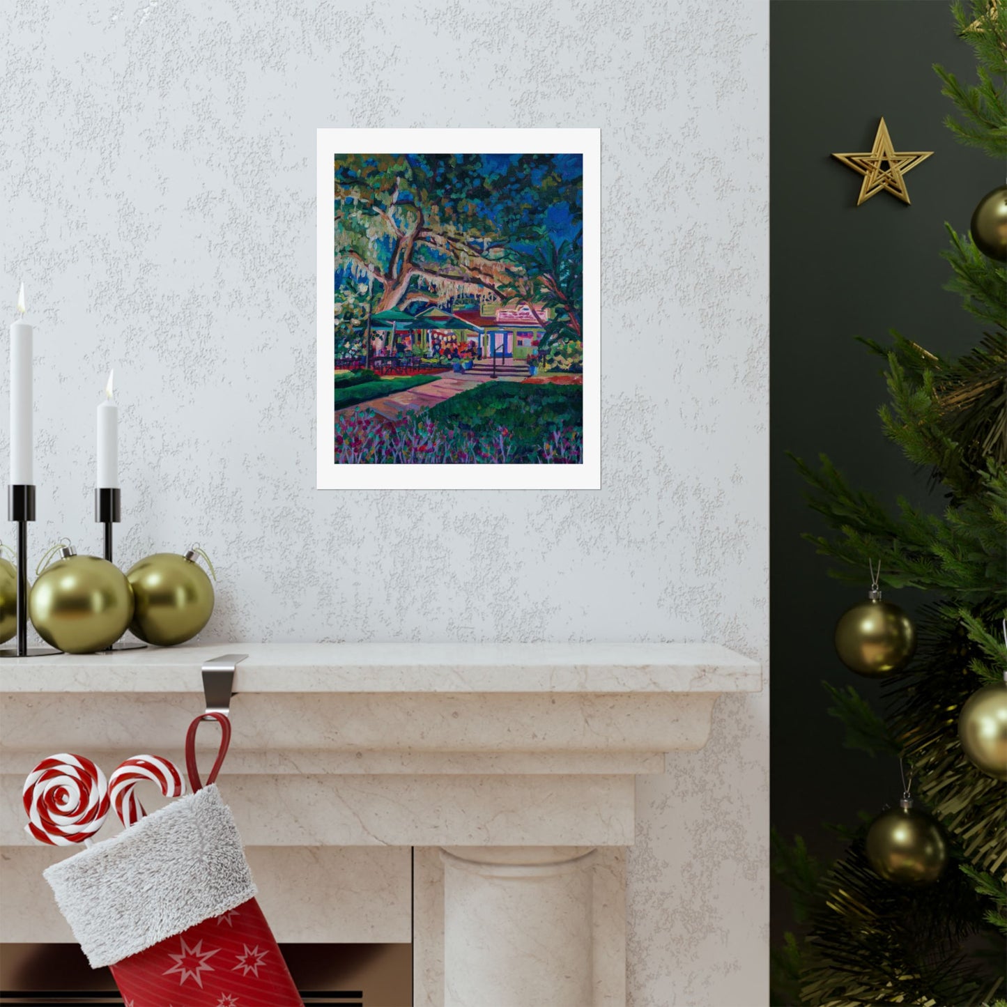 Enzian Theatre Night 1 — Fine Art Matte Paper Reproduction