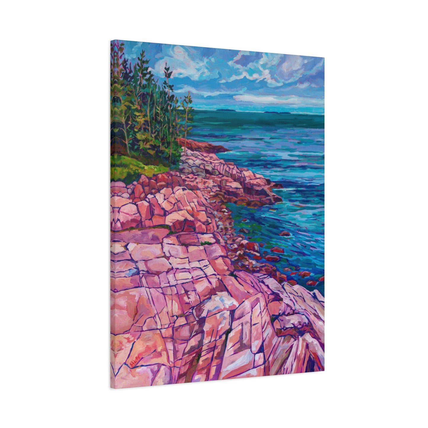 Ship Harbor Trail Acadia—Matte Canvas, Stretched, 1.25"