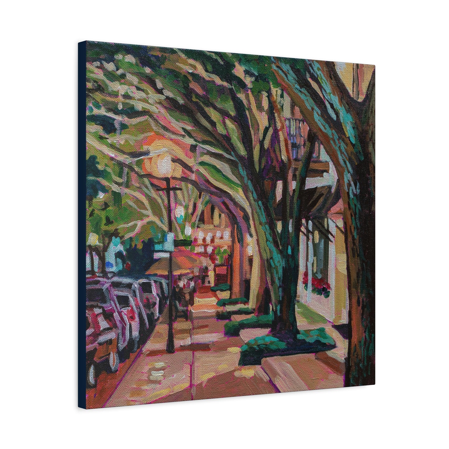 Winter Park Nightlife 4—Matte Canvas, Stretched, 1.25"