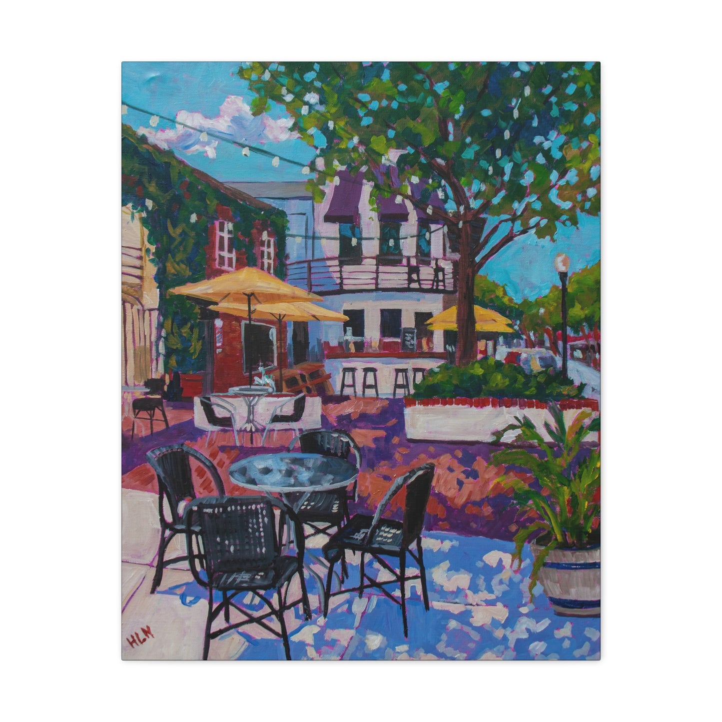 Hannibal Square, Winter Park—Matte Canvas, Stretched, 1.25"
