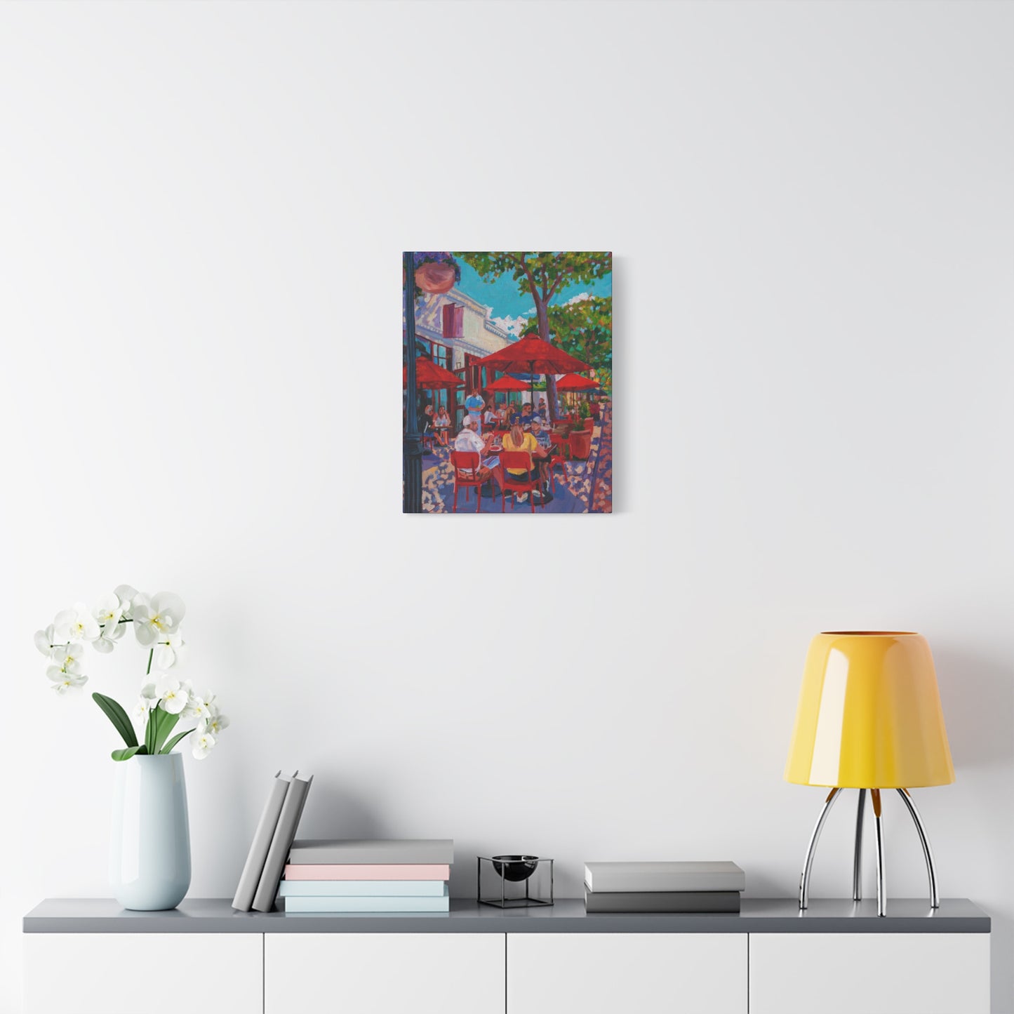Lunch at Prato—Matte Canvas, Stretched, 1.25"