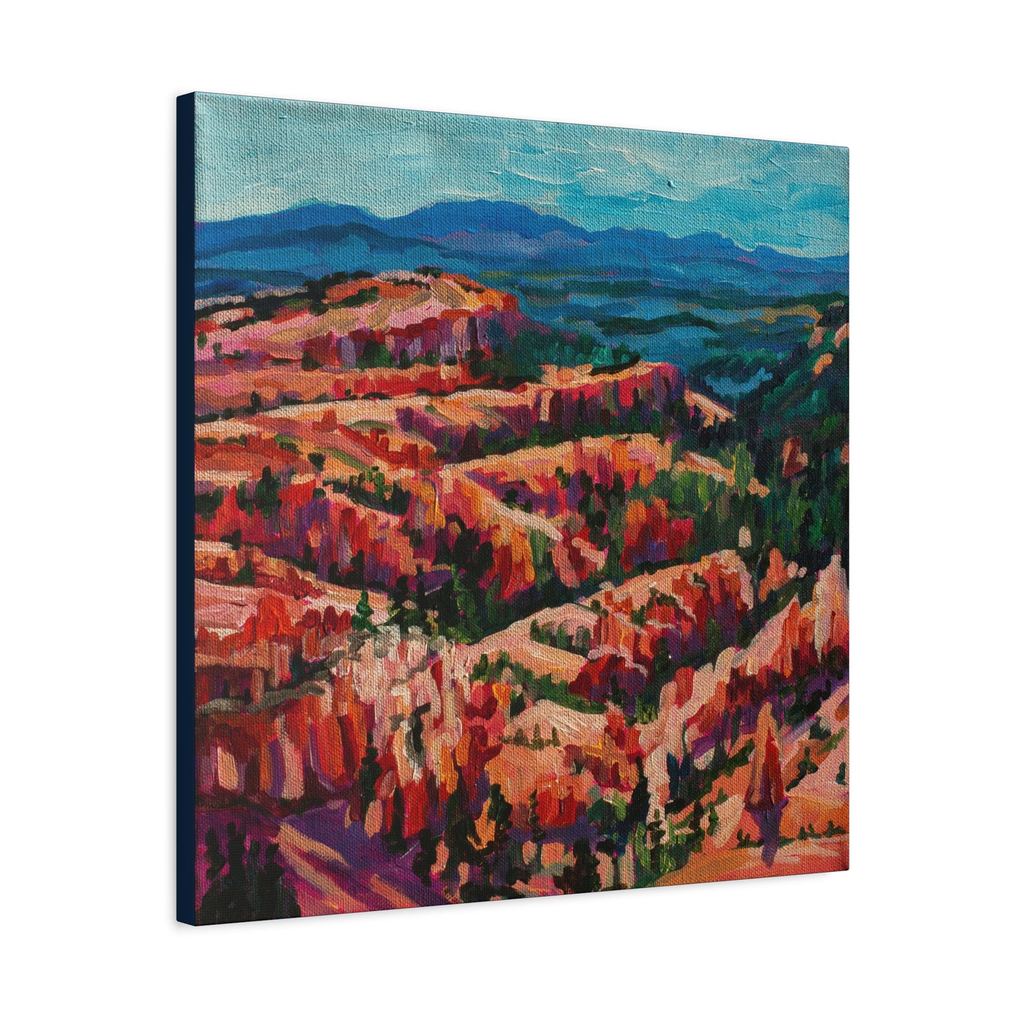 Bryce Canyon lookout —Matte Canvas, Stretched, 1.25"