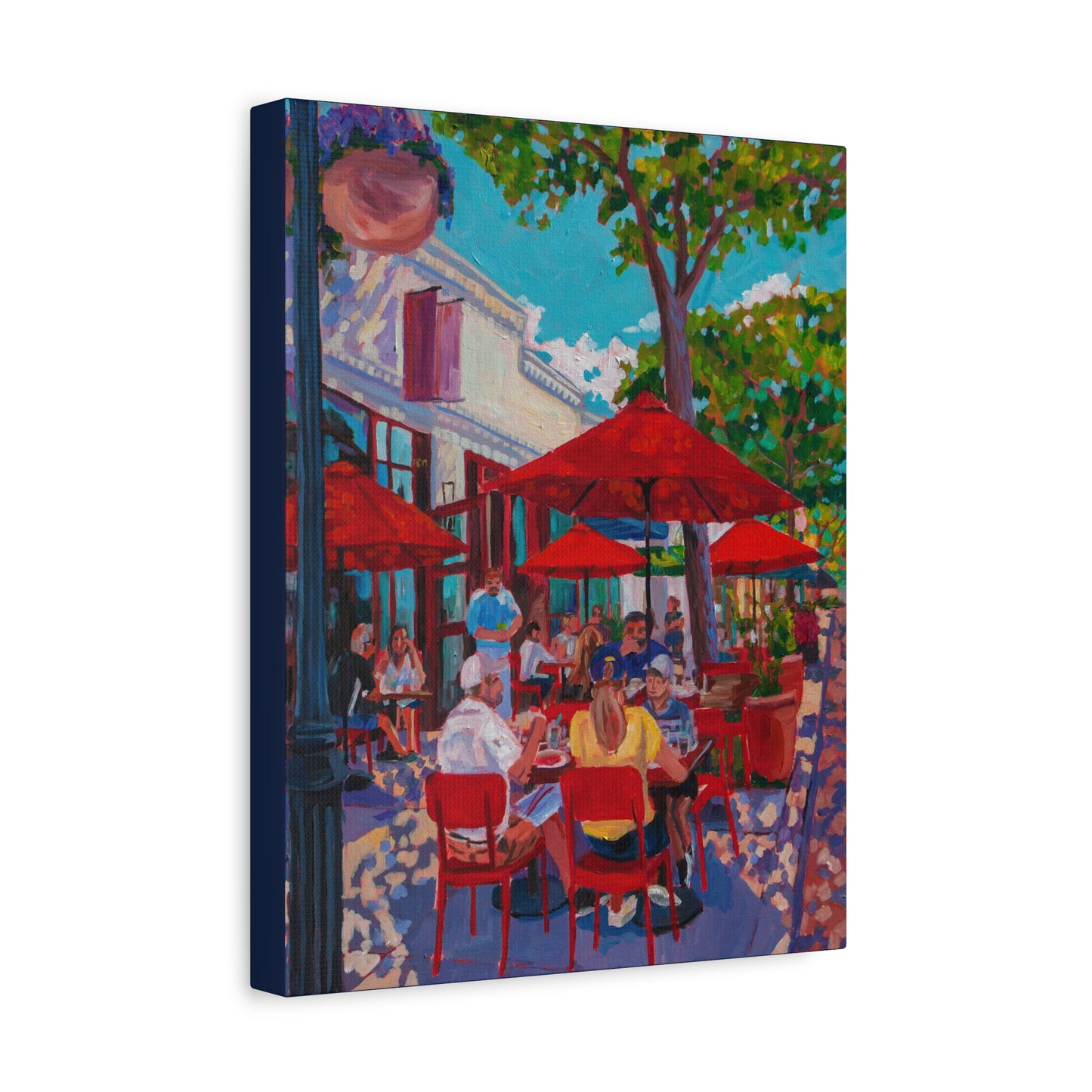 Lunch at Prato—Matte Canvas, Stretched, 1.25"