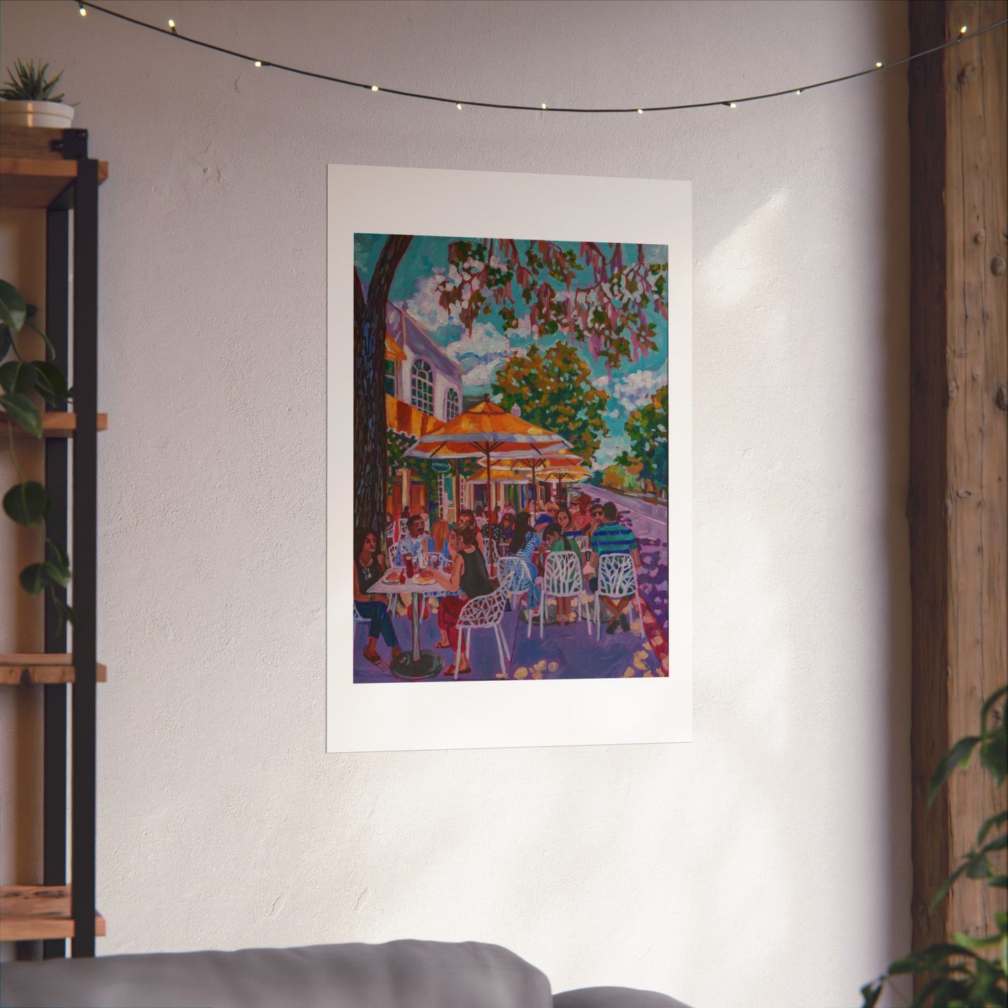 Lunch on Park Ave Winter Park — Fine Art Matte Paper Reproduction