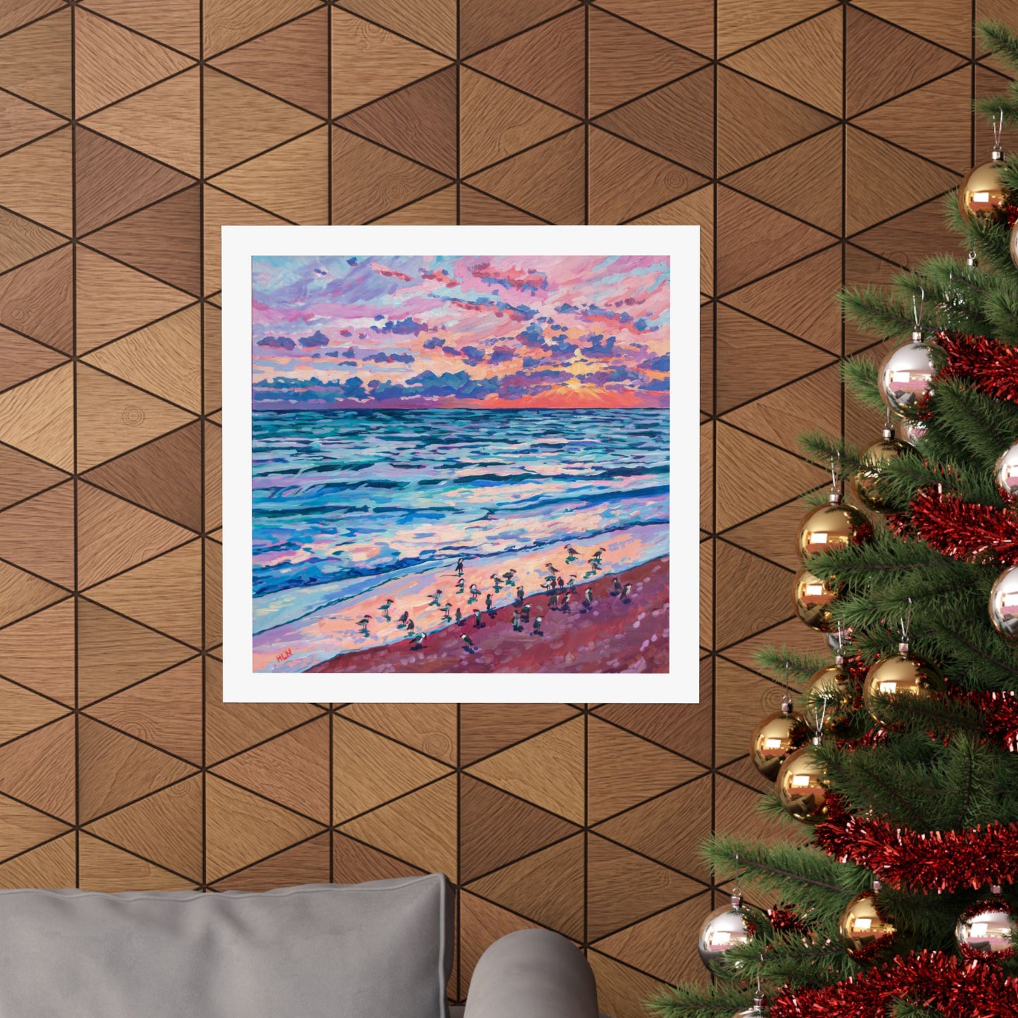 Morning Meetup— Matte Paper Poster Reproduction