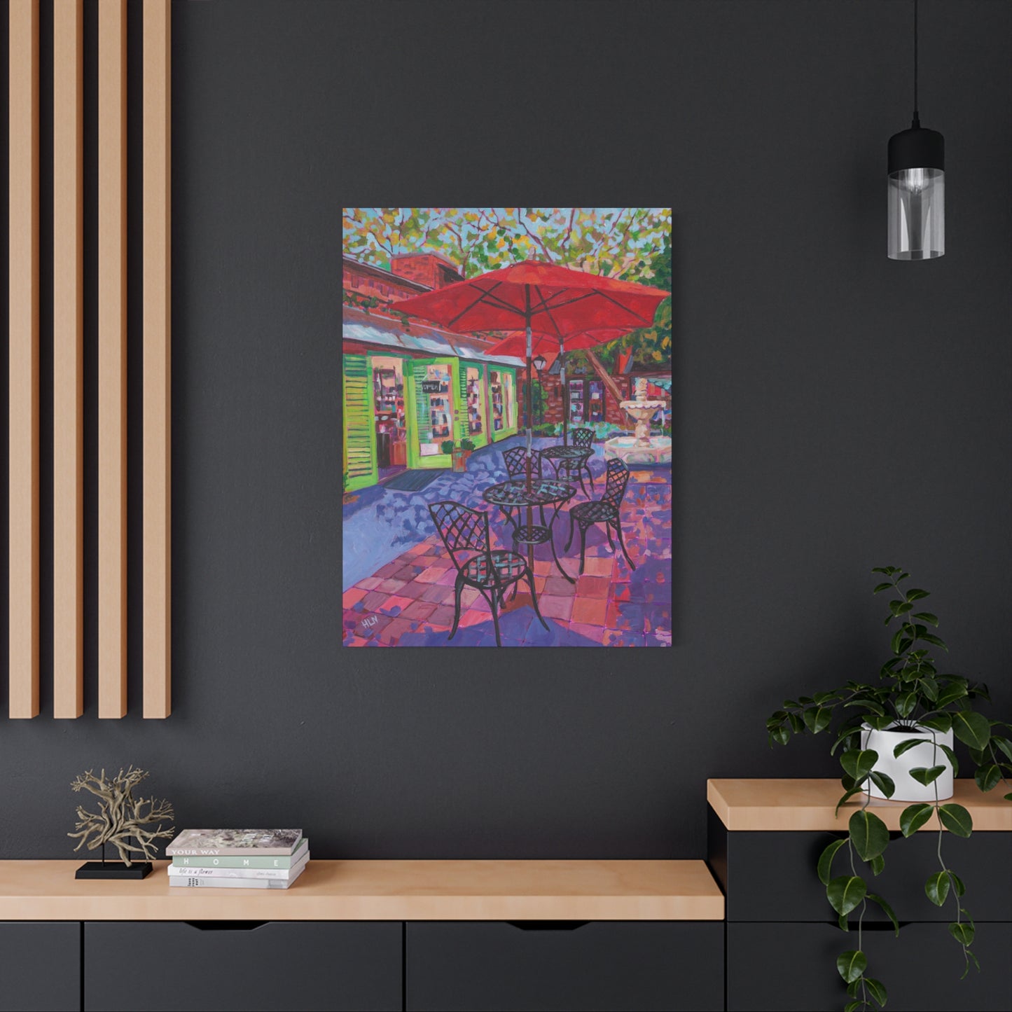 Hidden Courtyard—Matte Canvas, Stretched, 1.25"