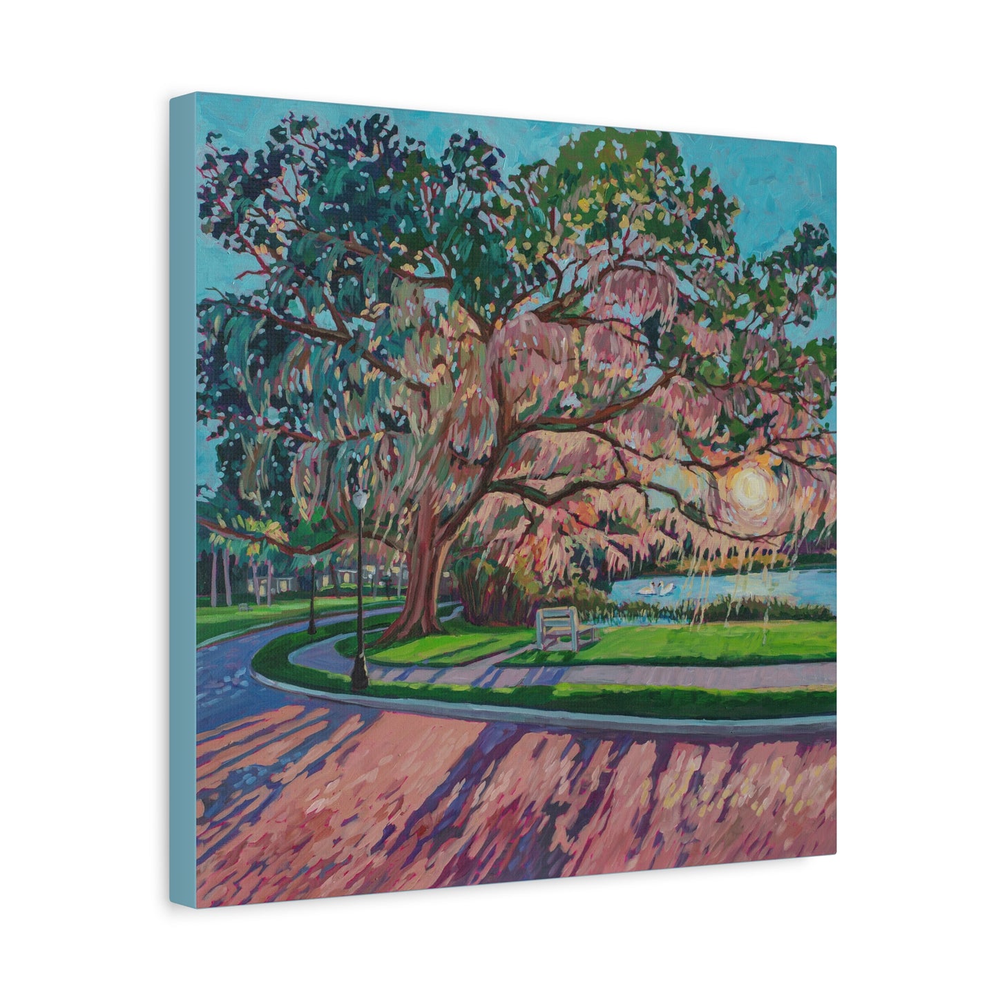 Standing the test of Time, Lake Cherokee Orlando—Matte Canvas, Stretched, 1.25"
