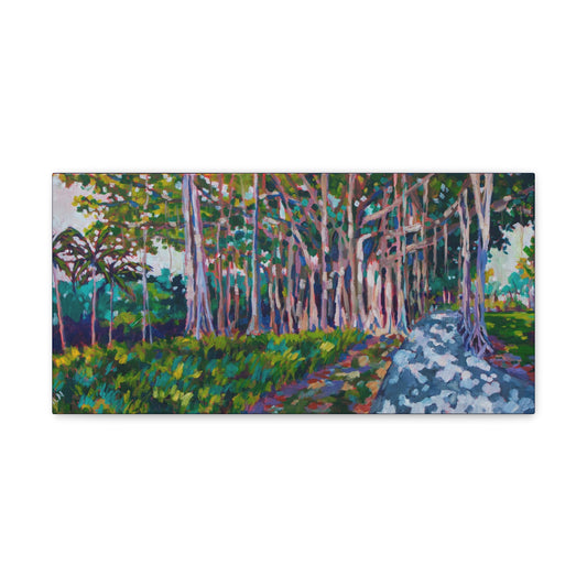 Ringling's Banyan— Gallery Wrapped Canvas Reproduction