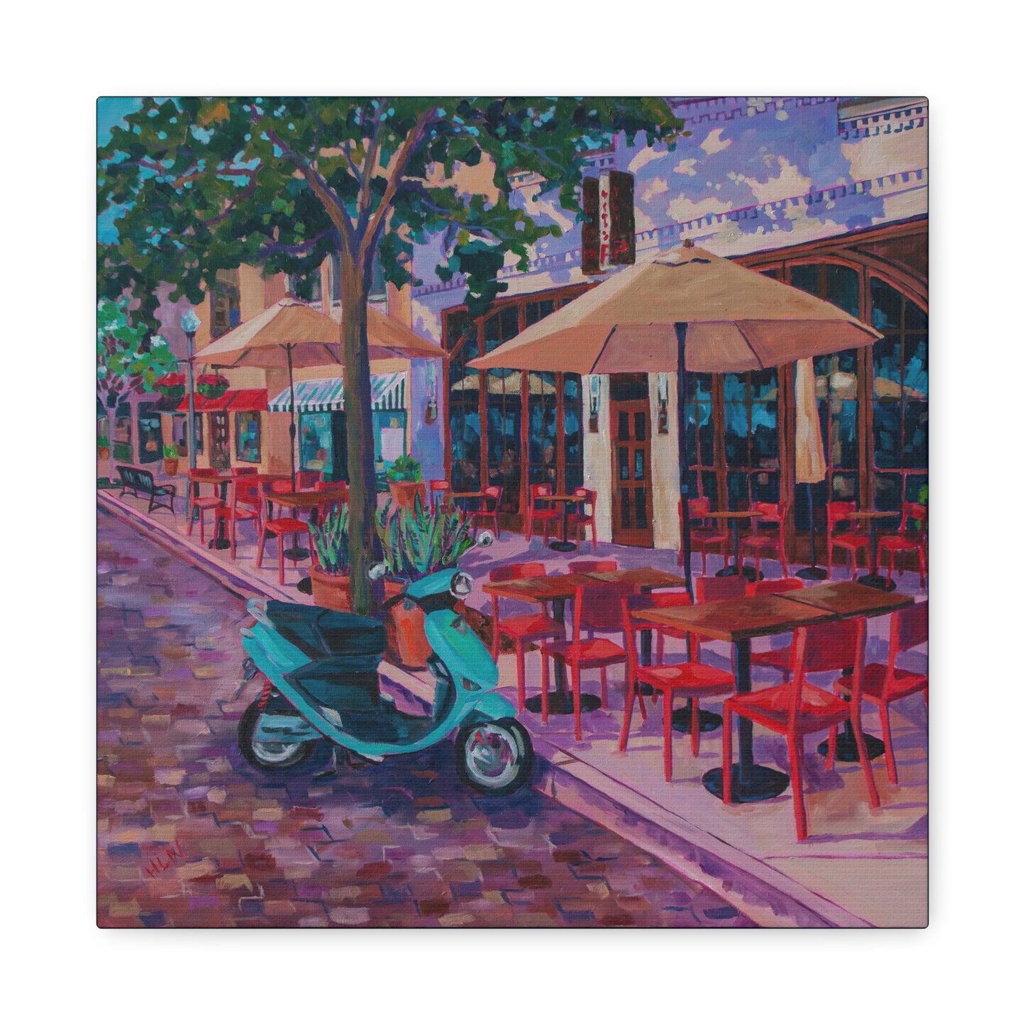 Waiting for Happy Hour—Matte Canvas, Stretched, 1.25"