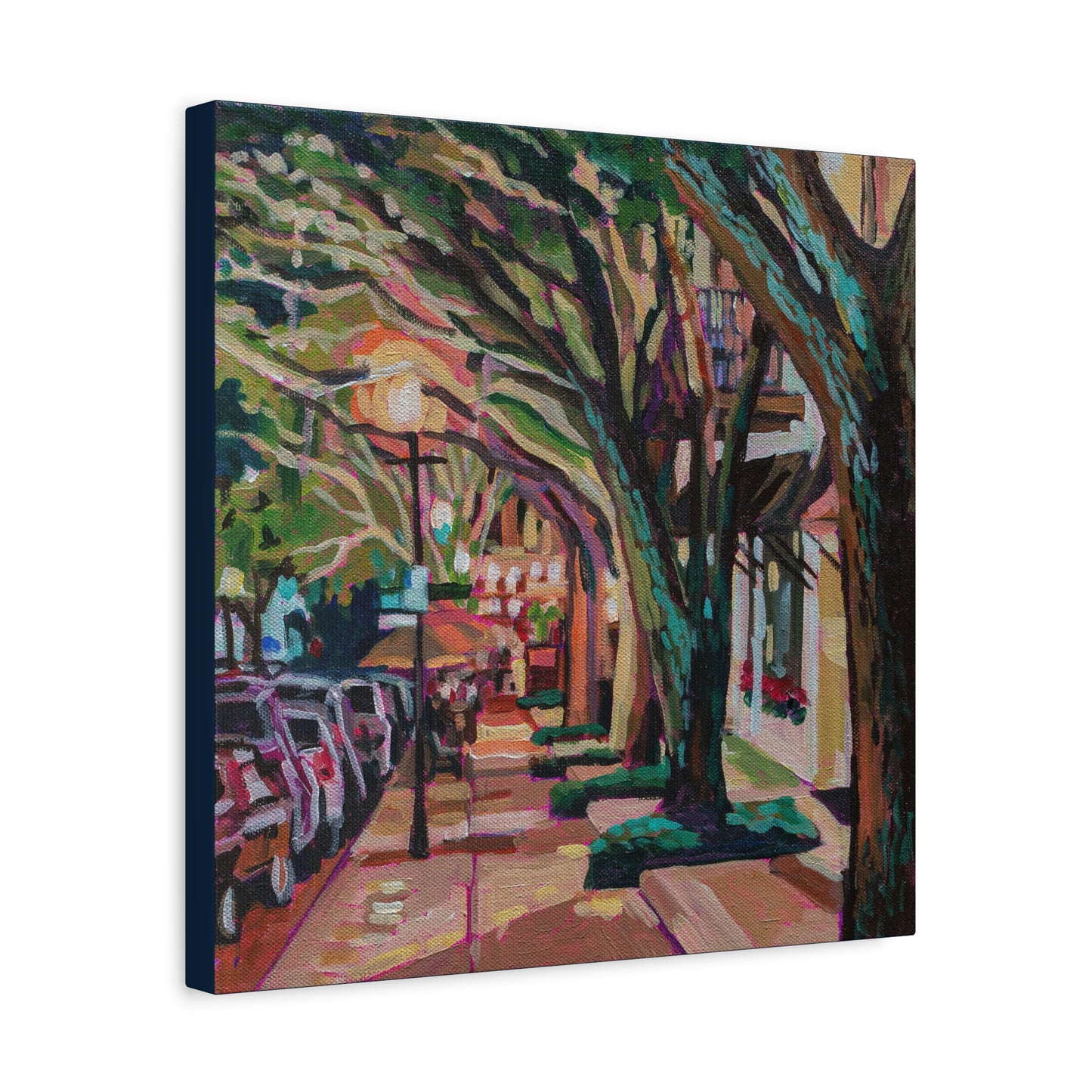 Winter Park Nightlife 4—Matte Canvas, Stretched, 1.25"