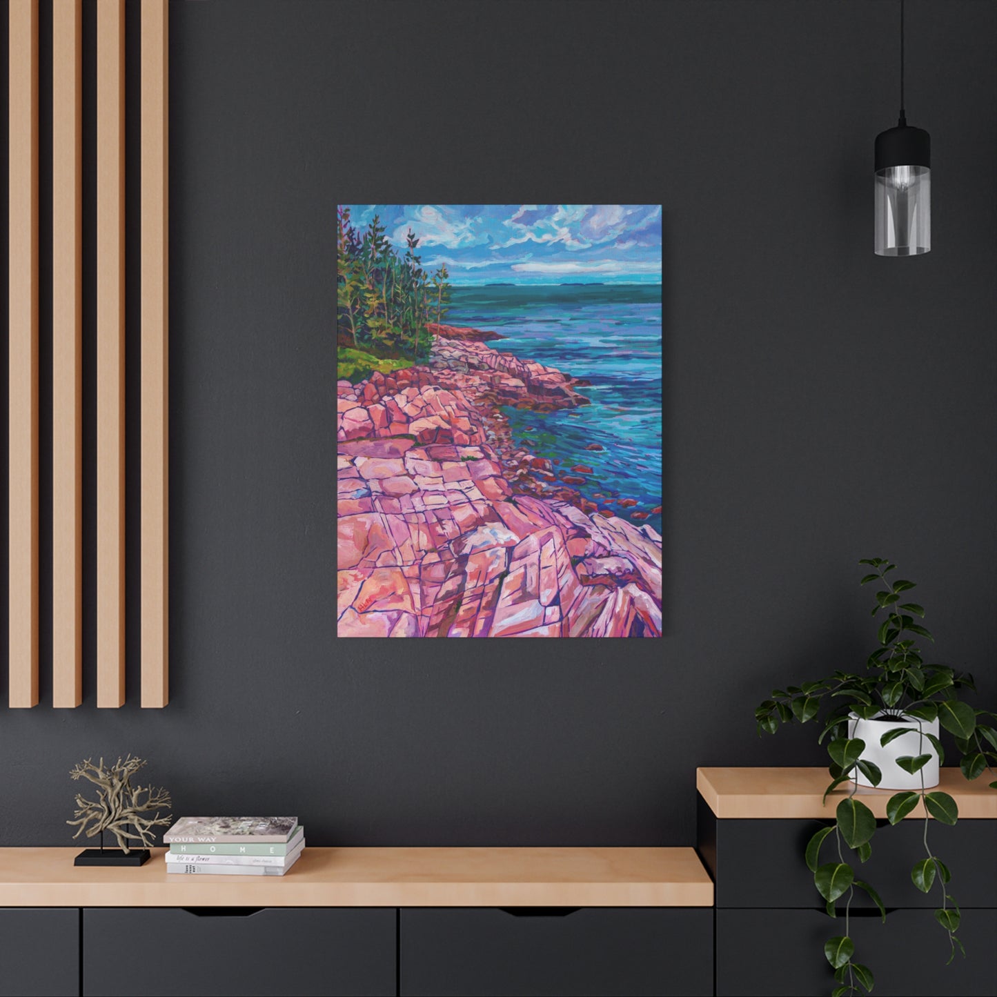 Ship Harbor Trail Acadia—Matte Canvas, Stretched, 1.25"