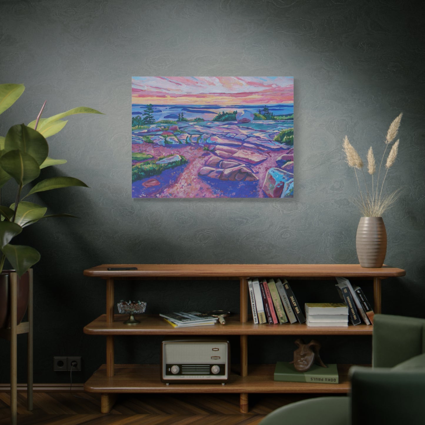 Cadillac Summit Sunrise, Acadia—Matte Canvas, Stretched, 1.25"