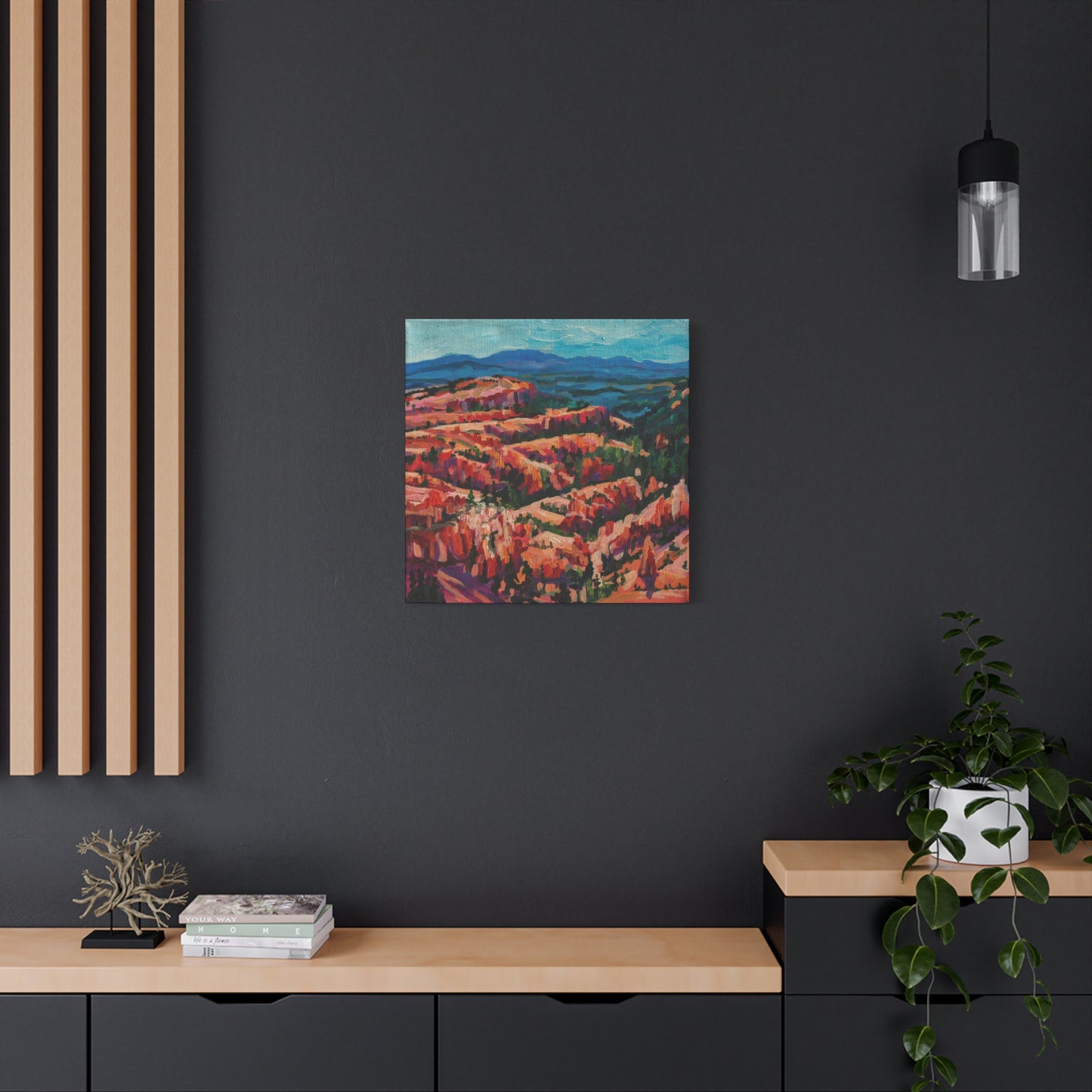 Bryce Canyon lookout —Matte Canvas, Stretched, 1.25"