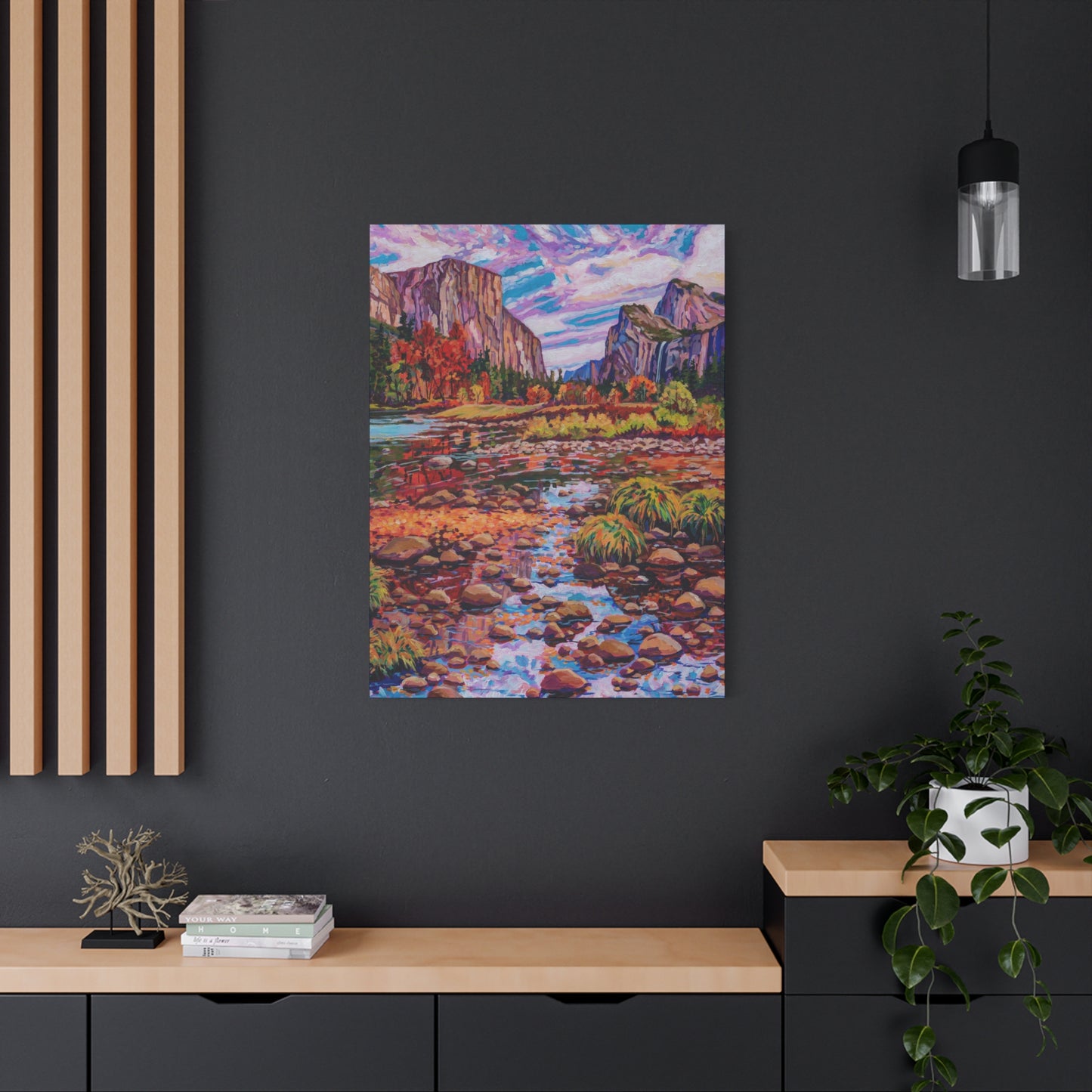 Yosemite Valley in Autumn—Matte Canvas, Stretched, 1.25"