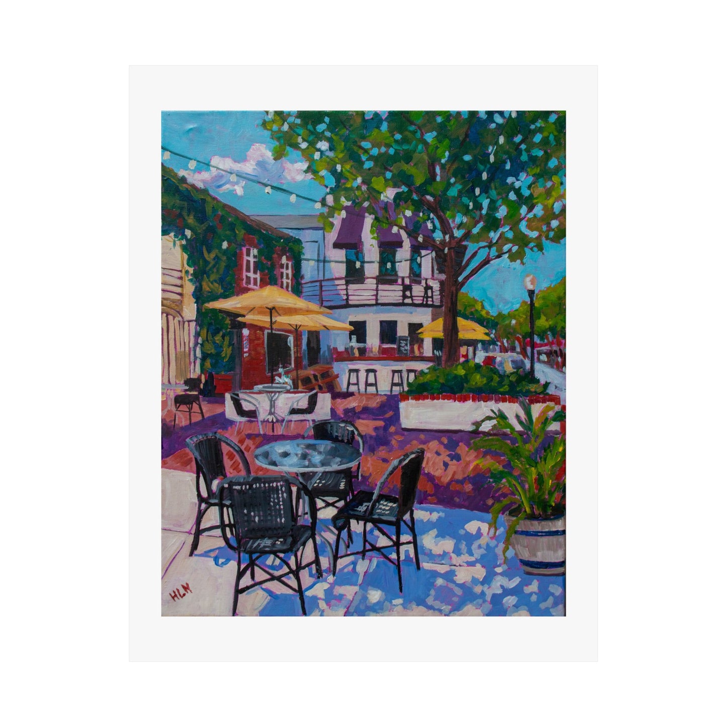 Hannibal Square, Winter Park— Fine Art Matte Paper Reproduction