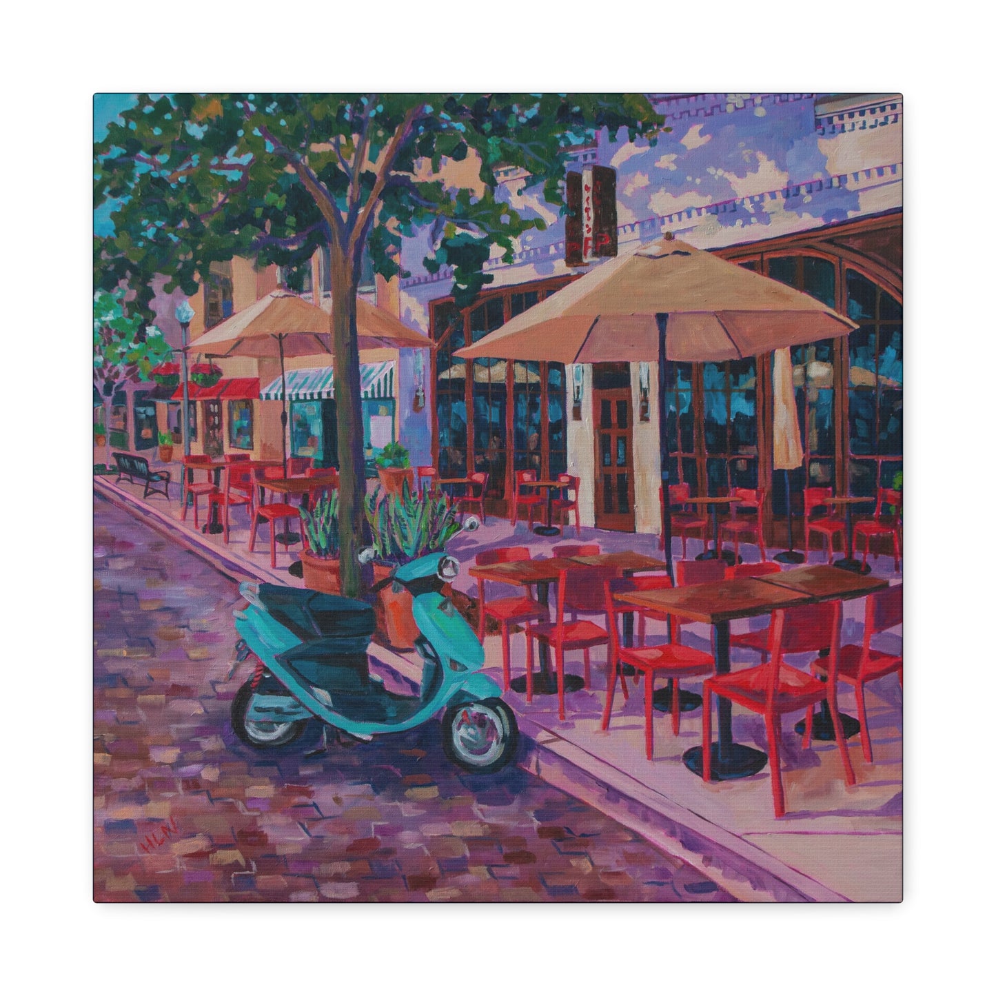 Waiting for Happy Hour—Matte Canvas, Stretched, 1.25"