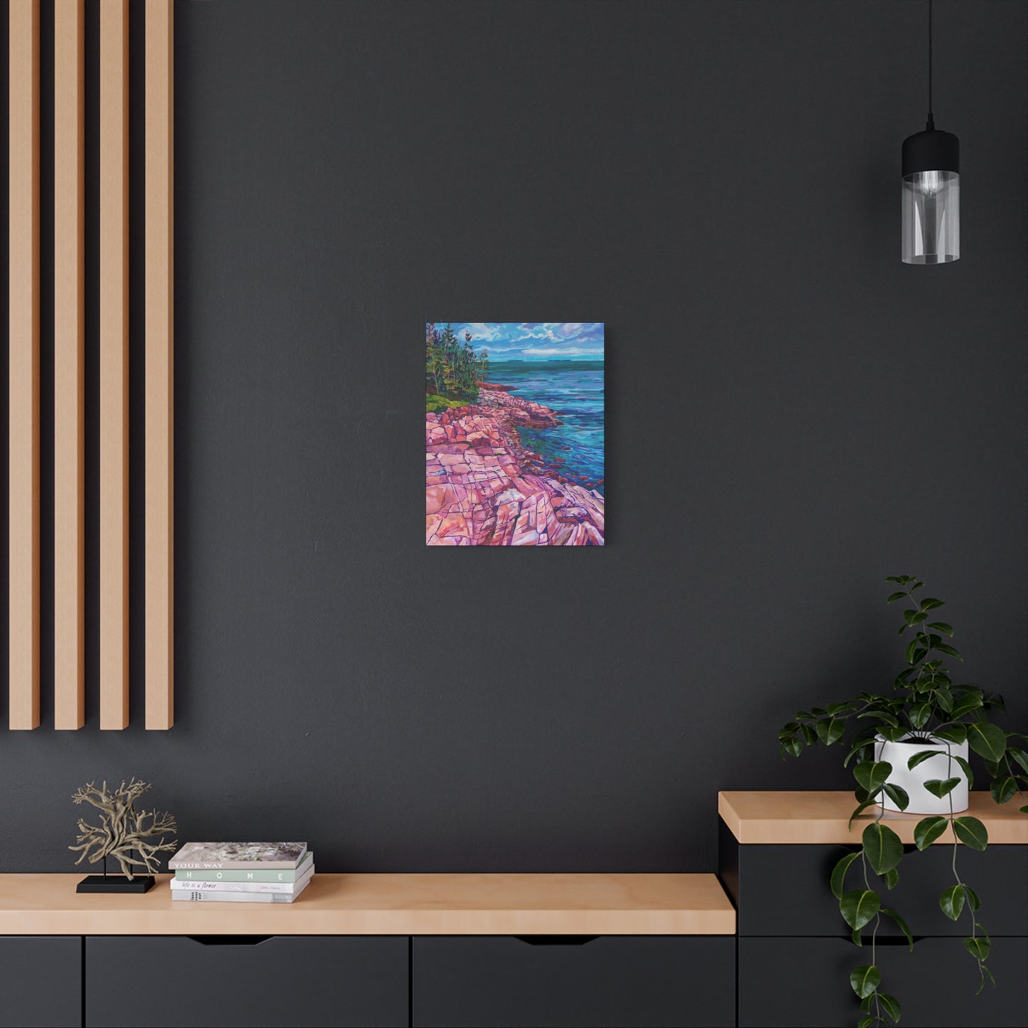 Ship Harbor Trail Acadia—Matte Canvas, Stretched, 1.25"
