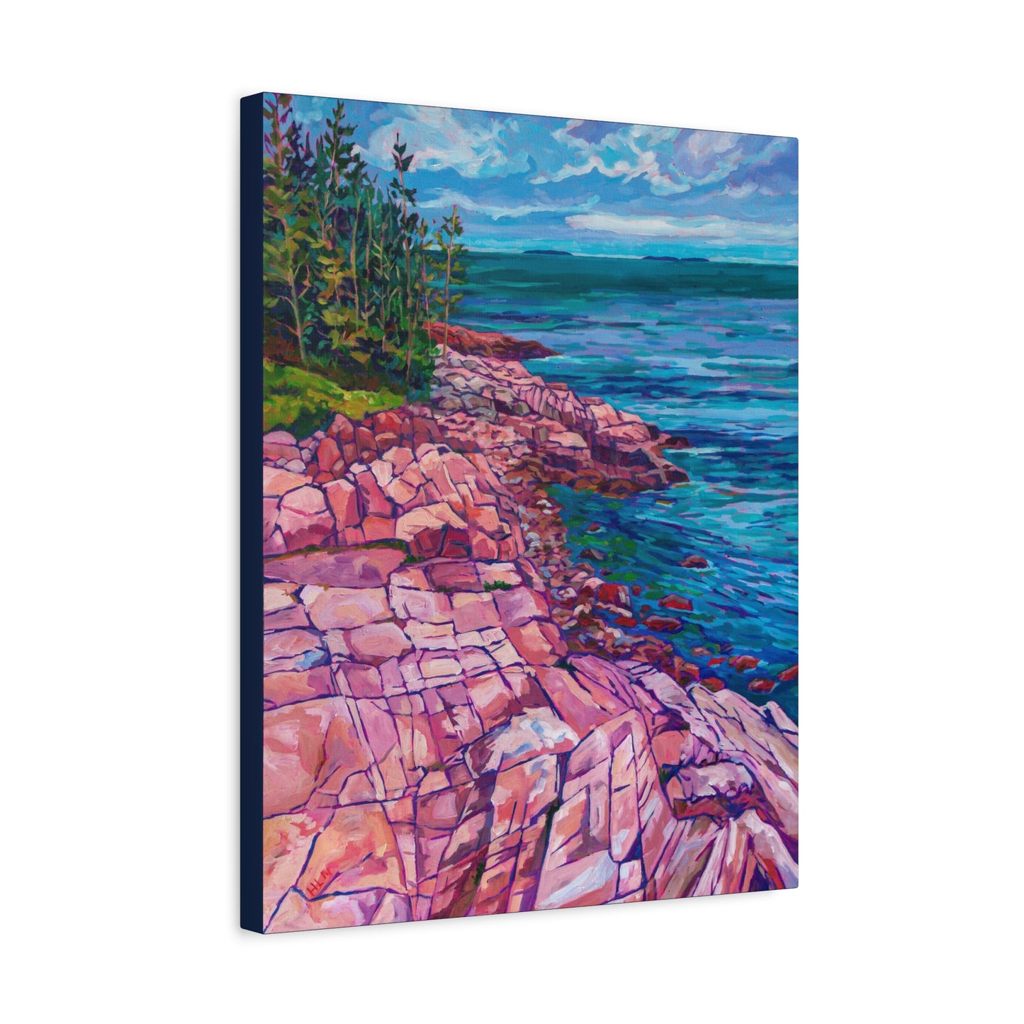 Ship Harbor Trail Acadia—Matte Canvas, Stretched, 1.25"