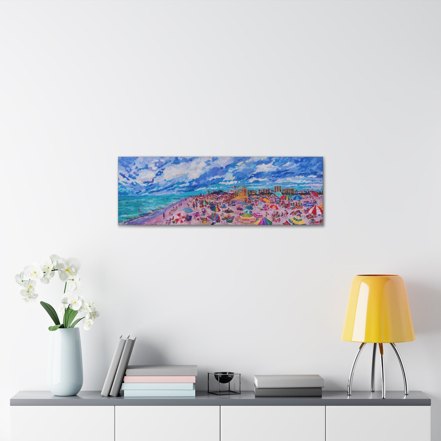 Busy Relaxing— Gallery Wrapped Canvas Reproduction