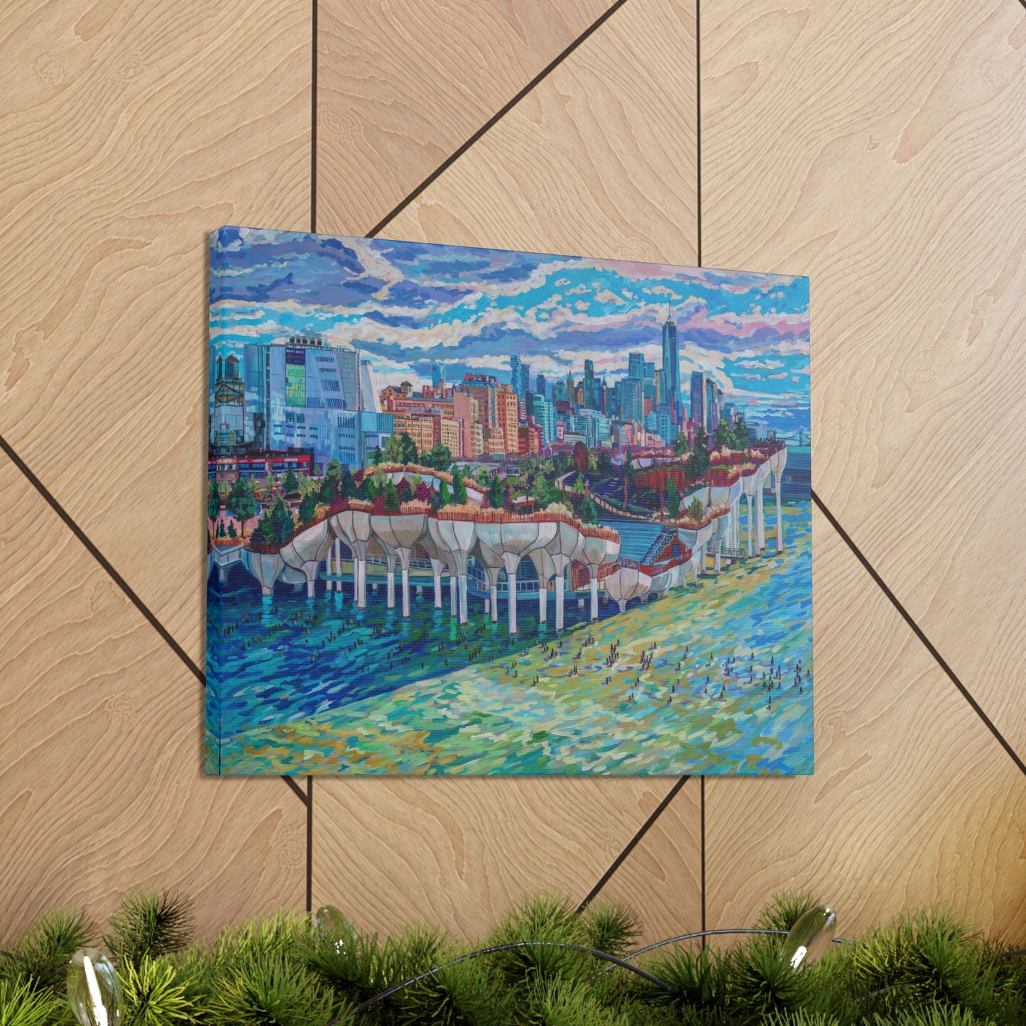 Copy of Field of Sunshine— Gallery Wrapped Canvas Reproduction