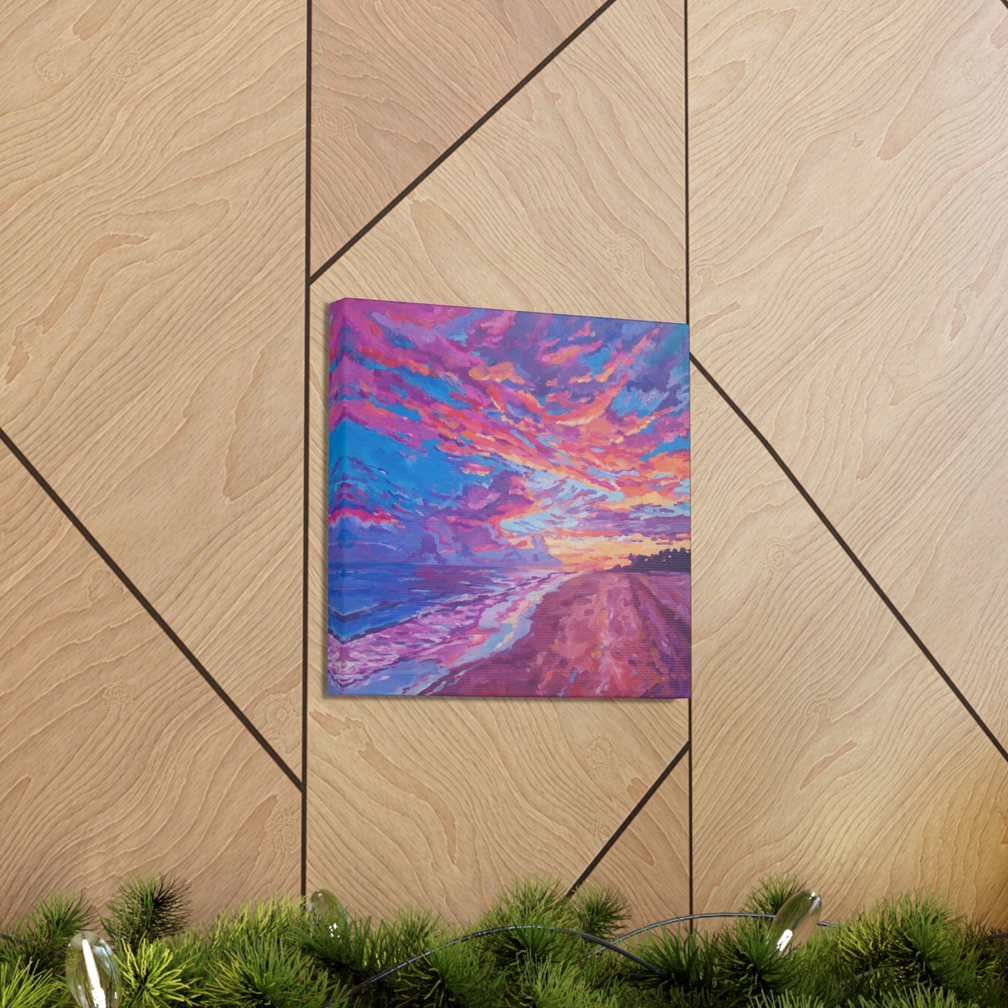 Sanibel Island Sunset— Gallery Wrapped Canvas Reproductions