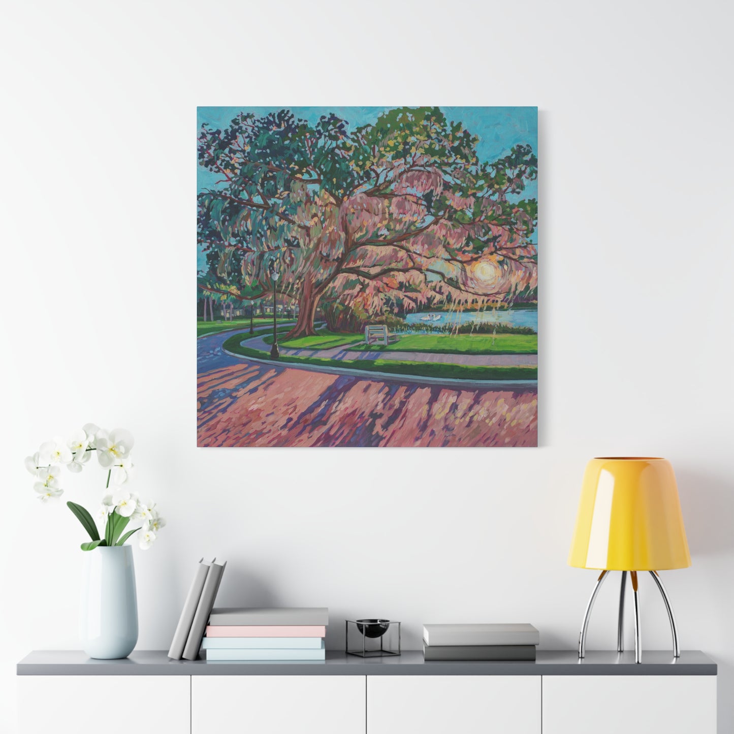 Standing the test of Time, Lake Cherokee Orlando—Matte Canvas, Stretched, 1.25"