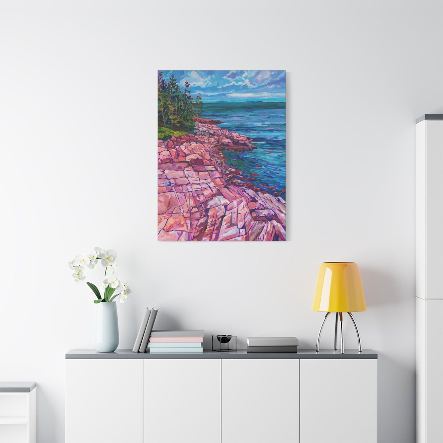 Ship Harbor Trail Acadia—Matte Canvas, Stretched, 1.25"