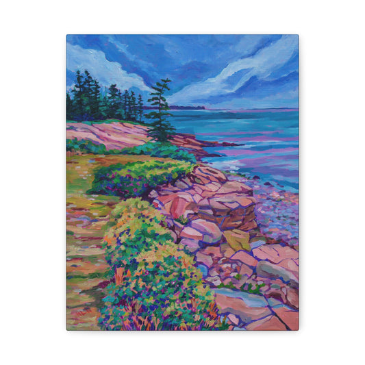 Schoodic Peninsula Acadia Maine—Matte Canvas, Stretched, 1.25"