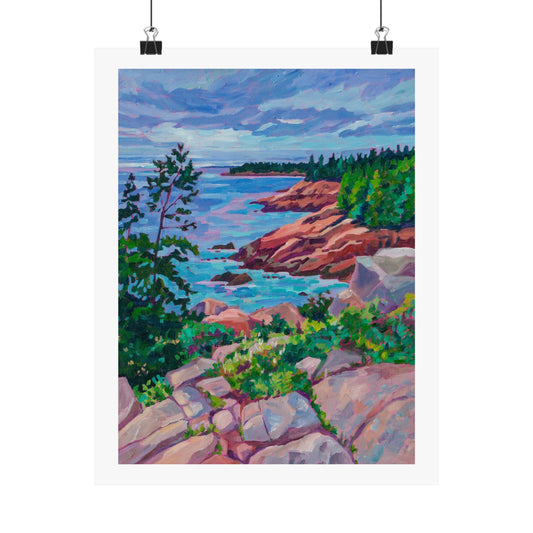 Exploring Acadia— Fine Art Matte Paper  Reproduction
