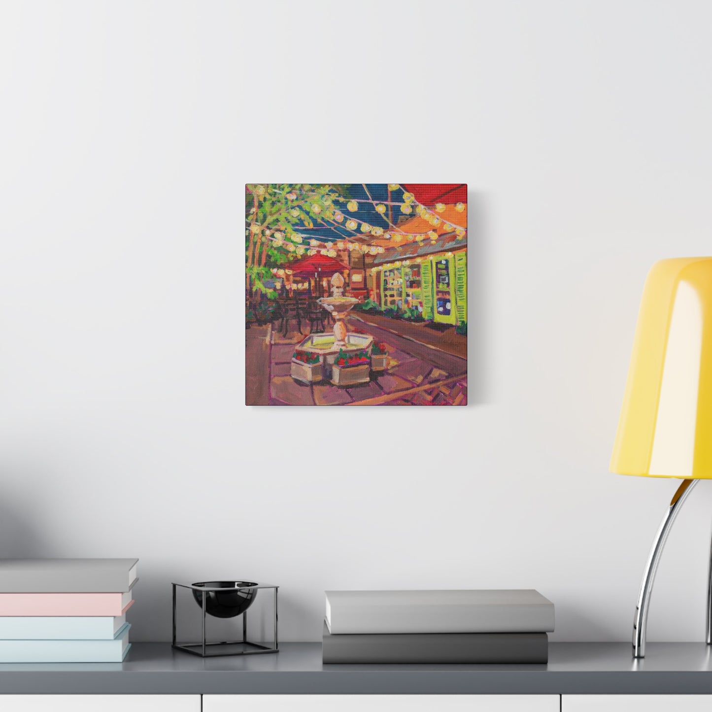Winter Park Nightlife 2—Matte Canvas, Stretched, 1.25"