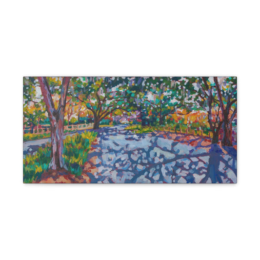Webbed Shadow— Gallery Wrapped Canvas Reproduction