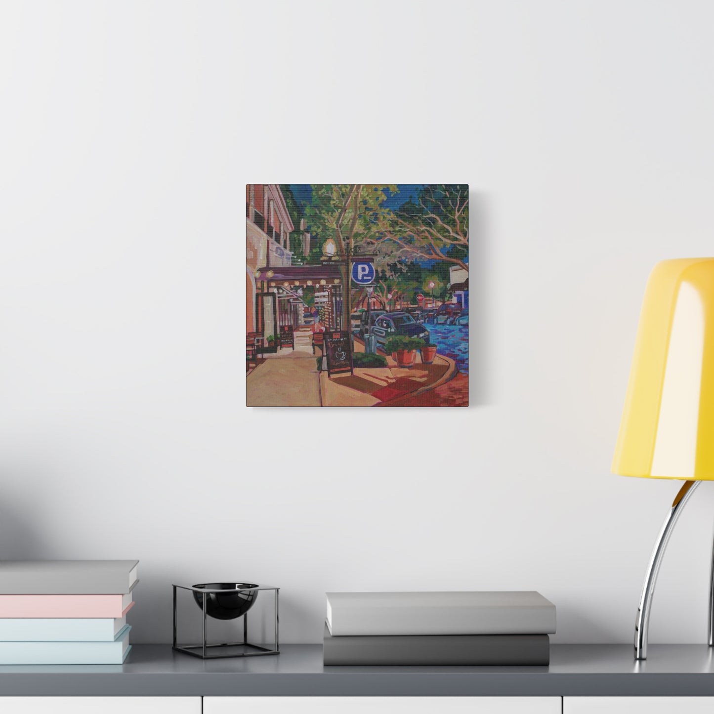 Winter Park Nightlife 6—Matte Canvas, Stretched, 1.25"