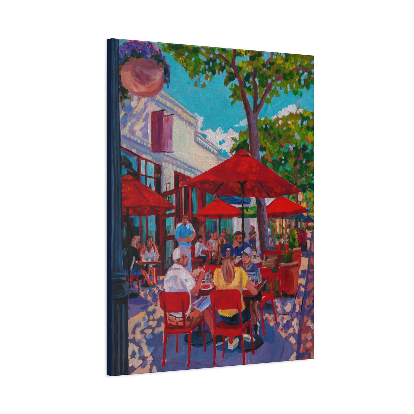 Lunch at Prato—Matte Canvas, Stretched, 1.25"