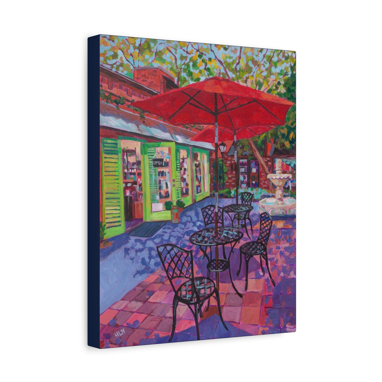 Hidden Courtyard—Matte Canvas, Stretched, 1.25"