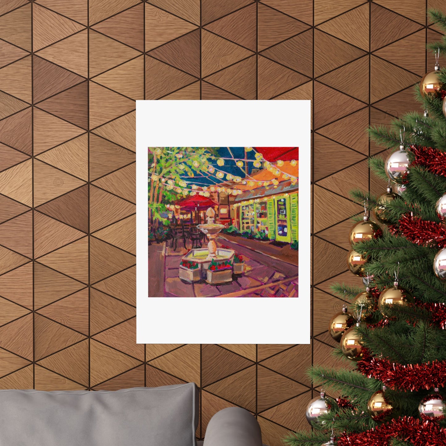 Winter Park Nightlife 2 — Fine Art Matte Paper Reproduction