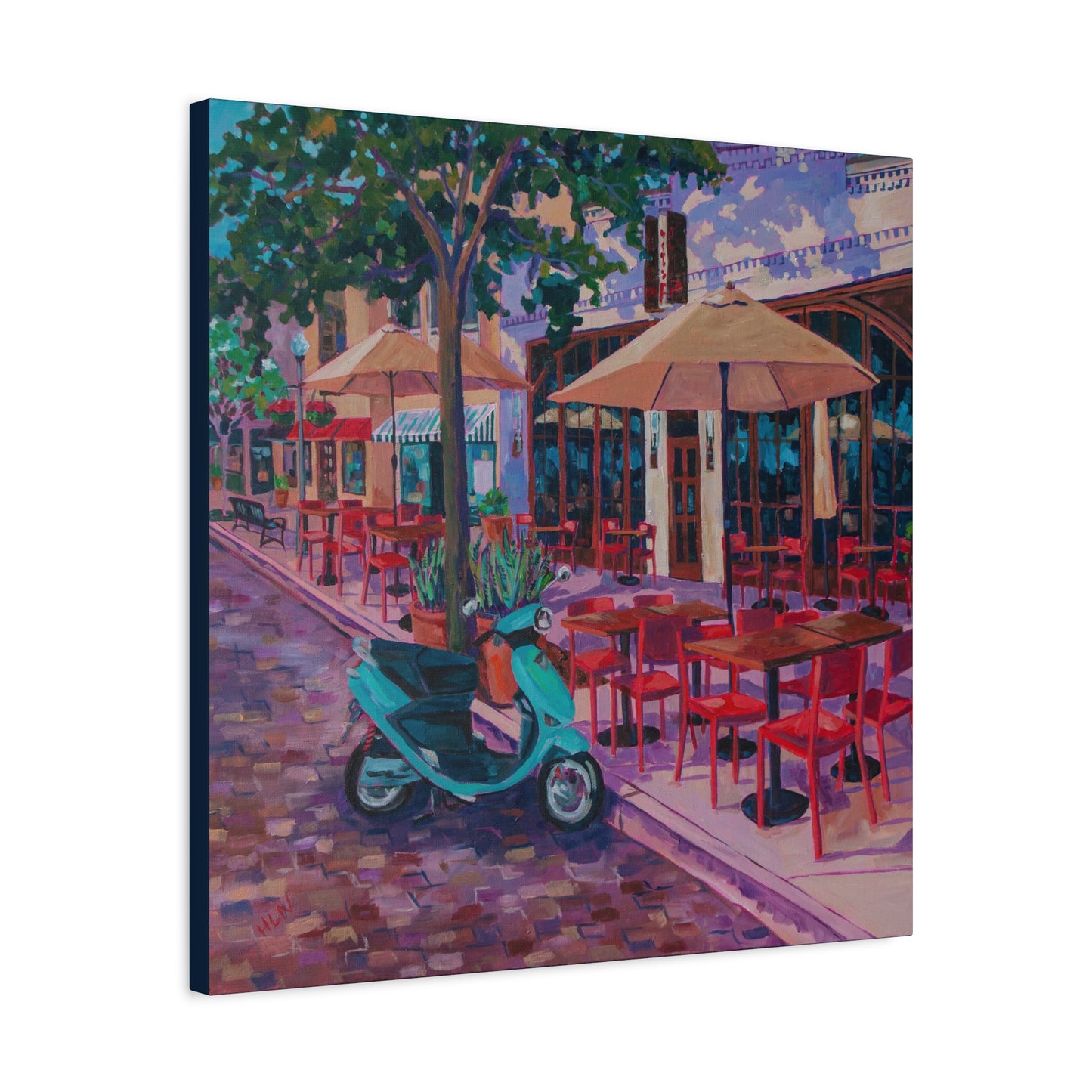 Waiting for Happy Hour—Matte Canvas, Stretched, 1.25"
