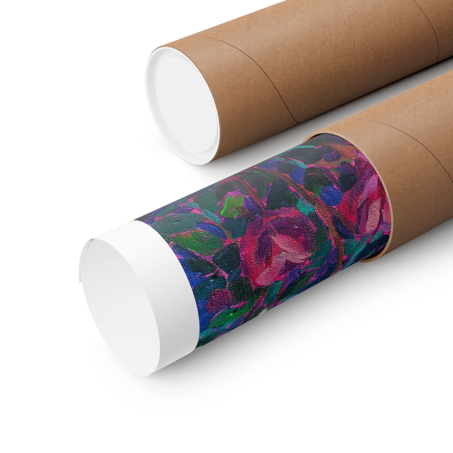 Rose color glasses— Matte Paper Poster Reproduction