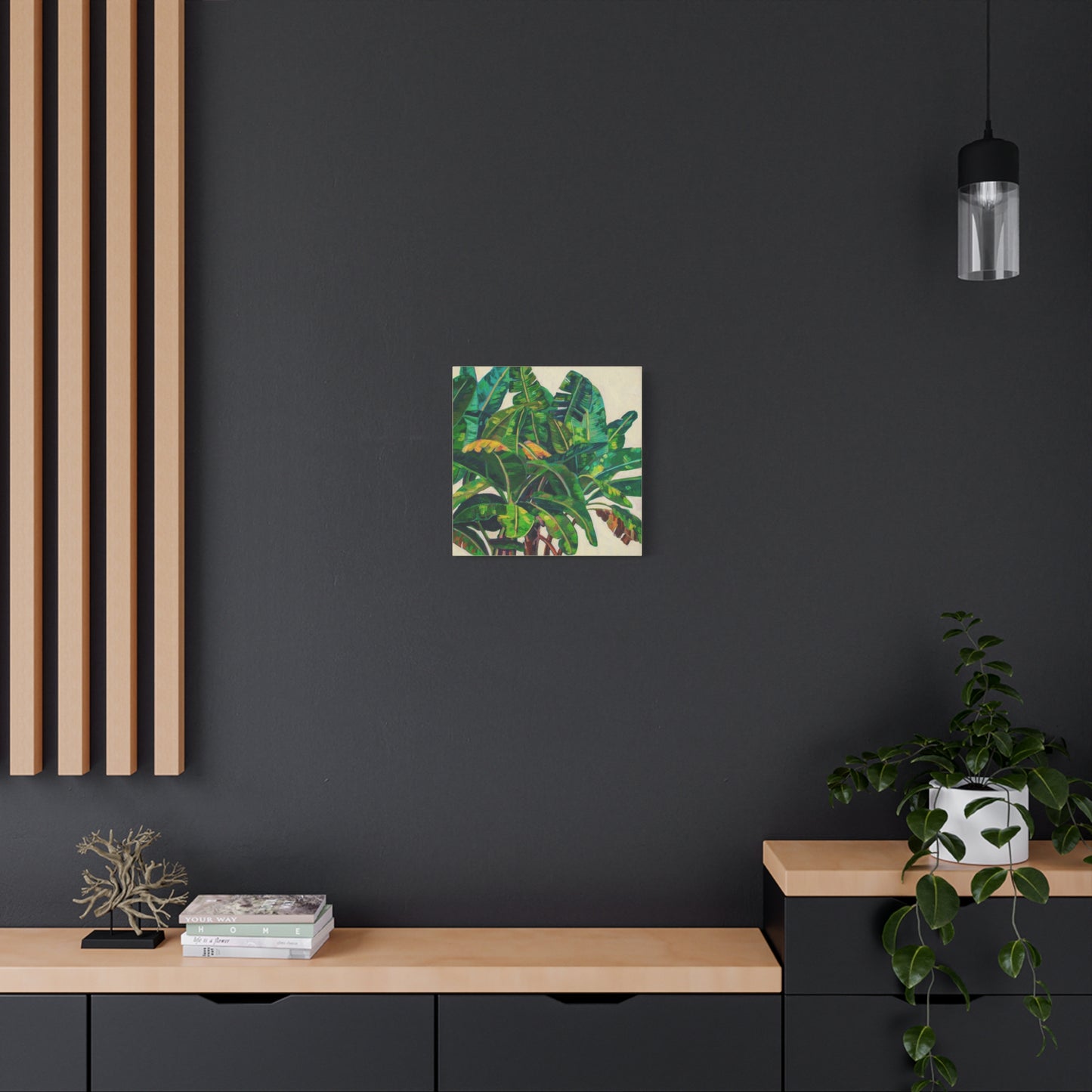 Palm Detail #11 —Matte Canvas, Stretched, 1.25"