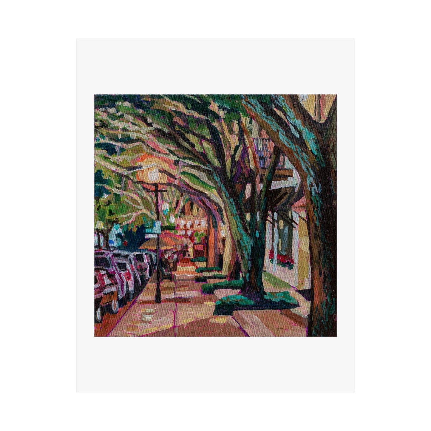 Winter Park Nightlife 4 — Fine Art Matte Paper Reproduction
