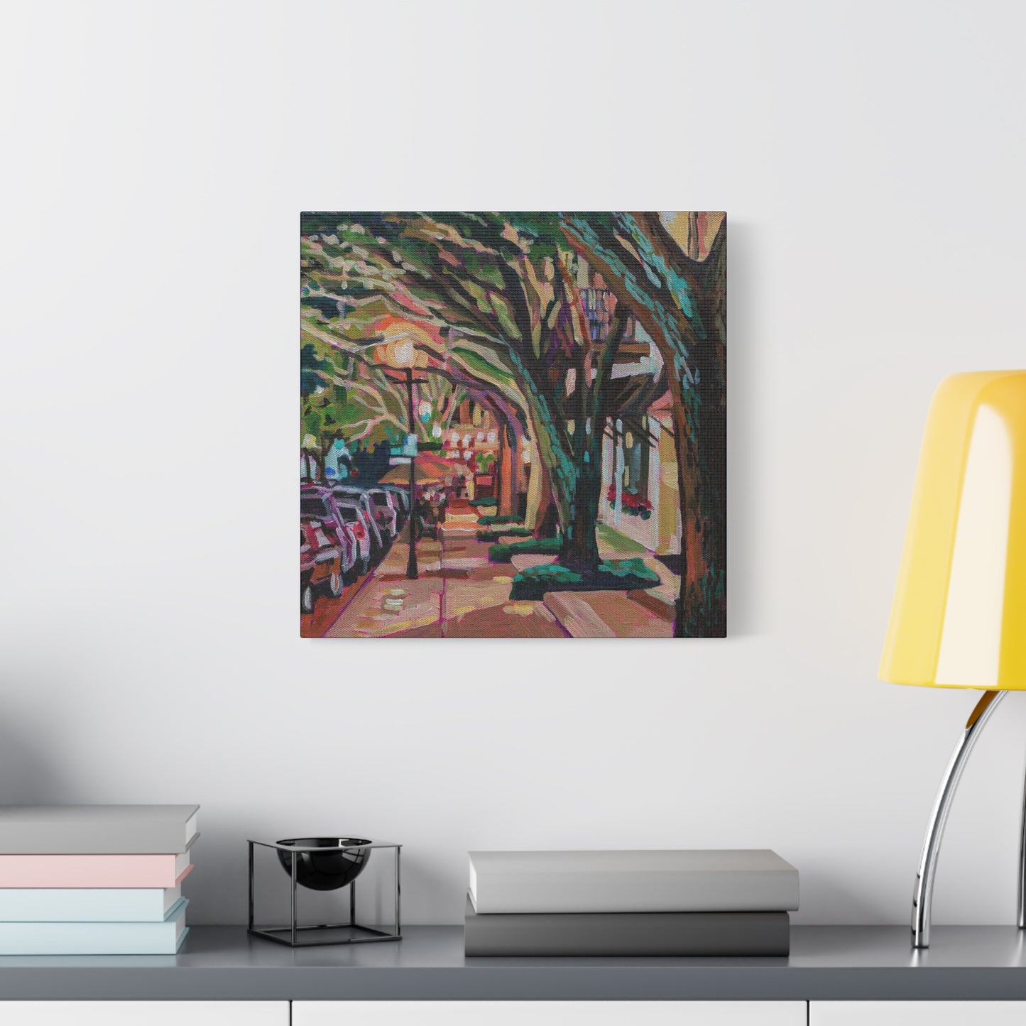 Winter Park Nightlife 4—Matte Canvas, Stretched, 1.25"