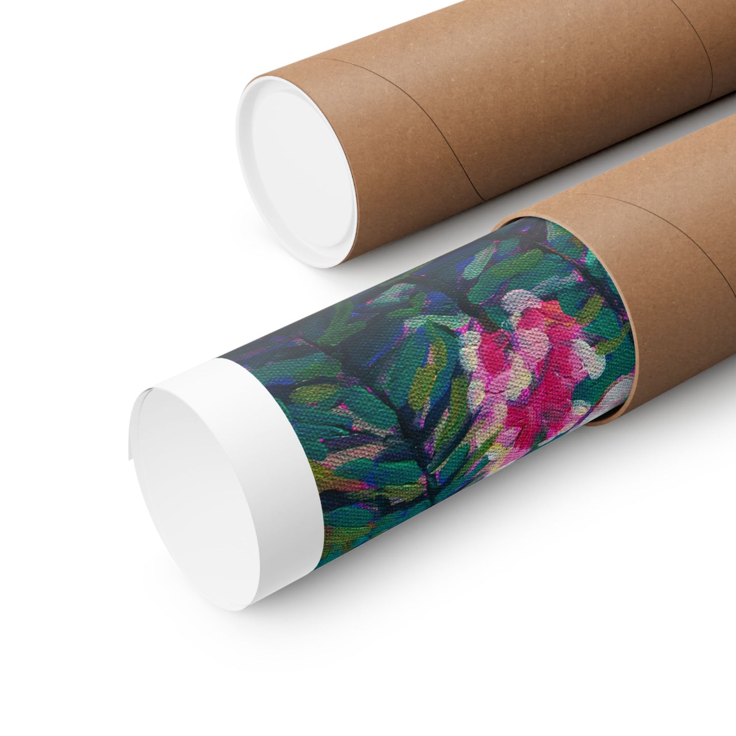 Snapdragons floral— Matte Paper Poster Reproduction