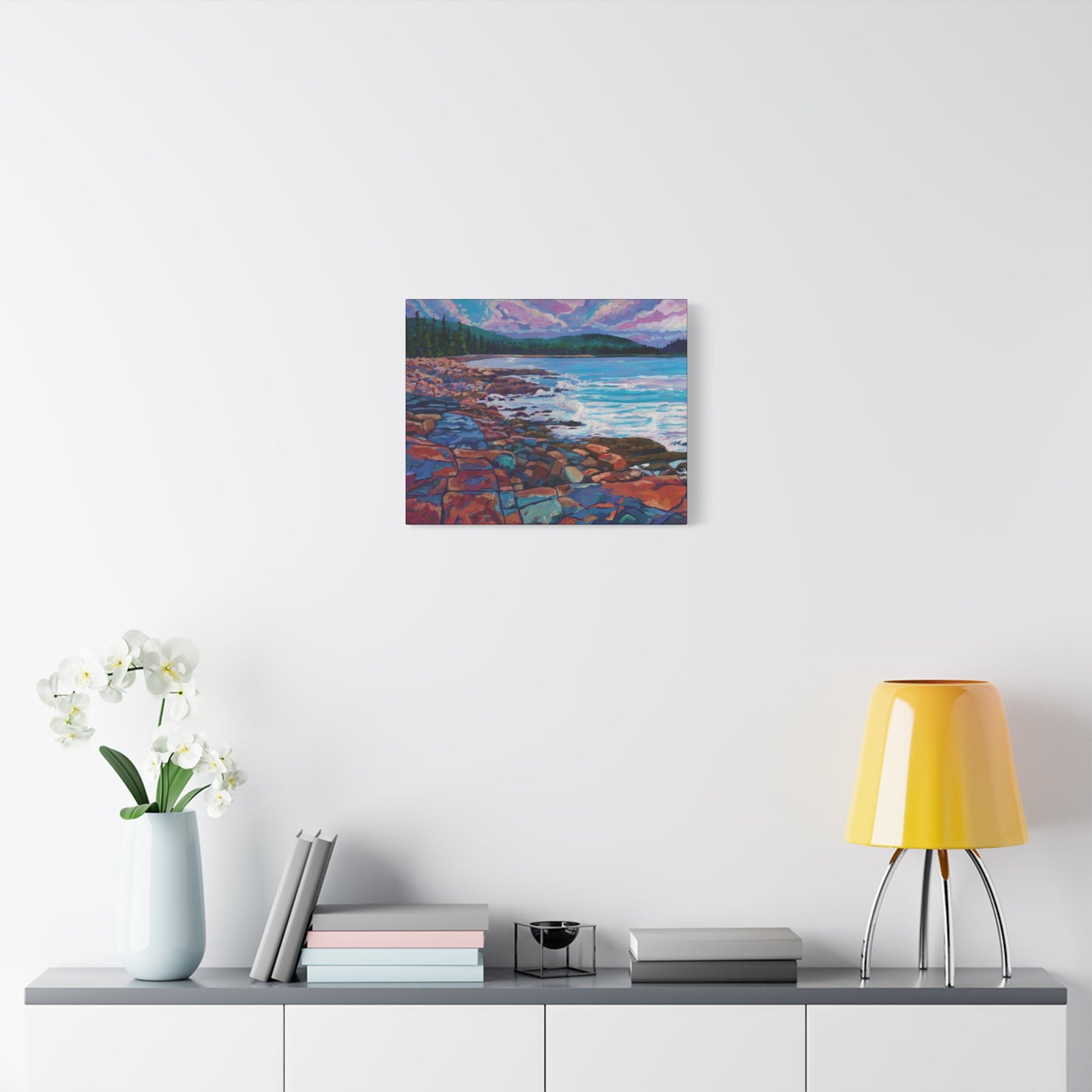 Incoming Tide on Schoodic Acadia—Matte Canvas, Stretched, 1.25"
