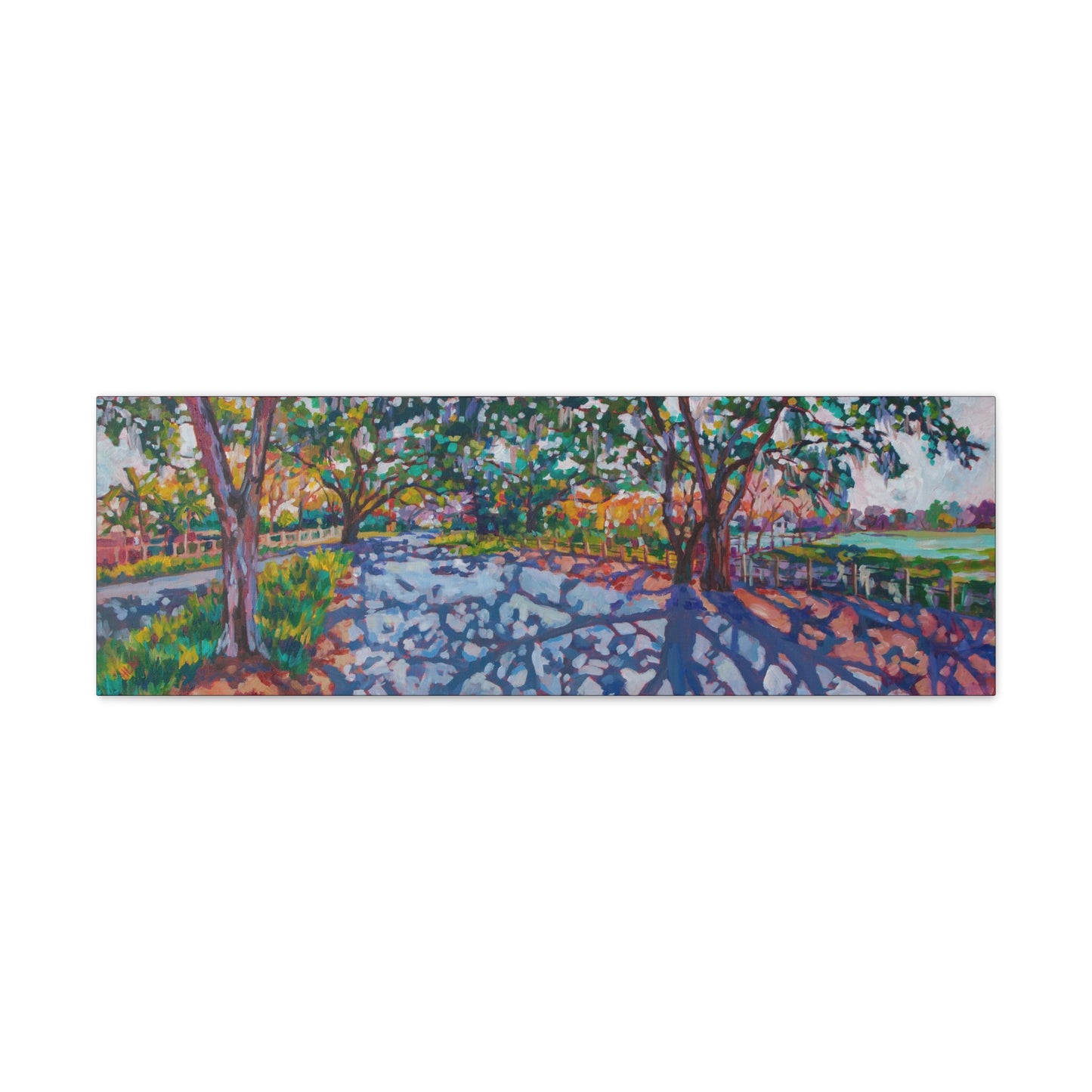 Webbed Shadow— Gallery Wrapped Canvas Reproduction