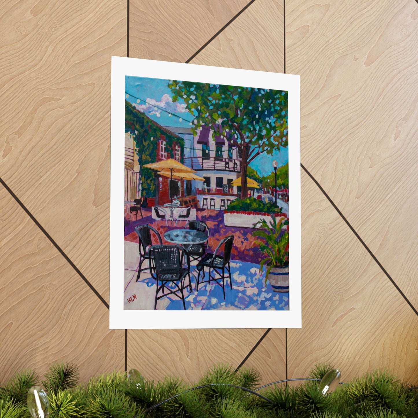 Hannibal Square, Winter Park— Fine Art Matte Paper Reproduction