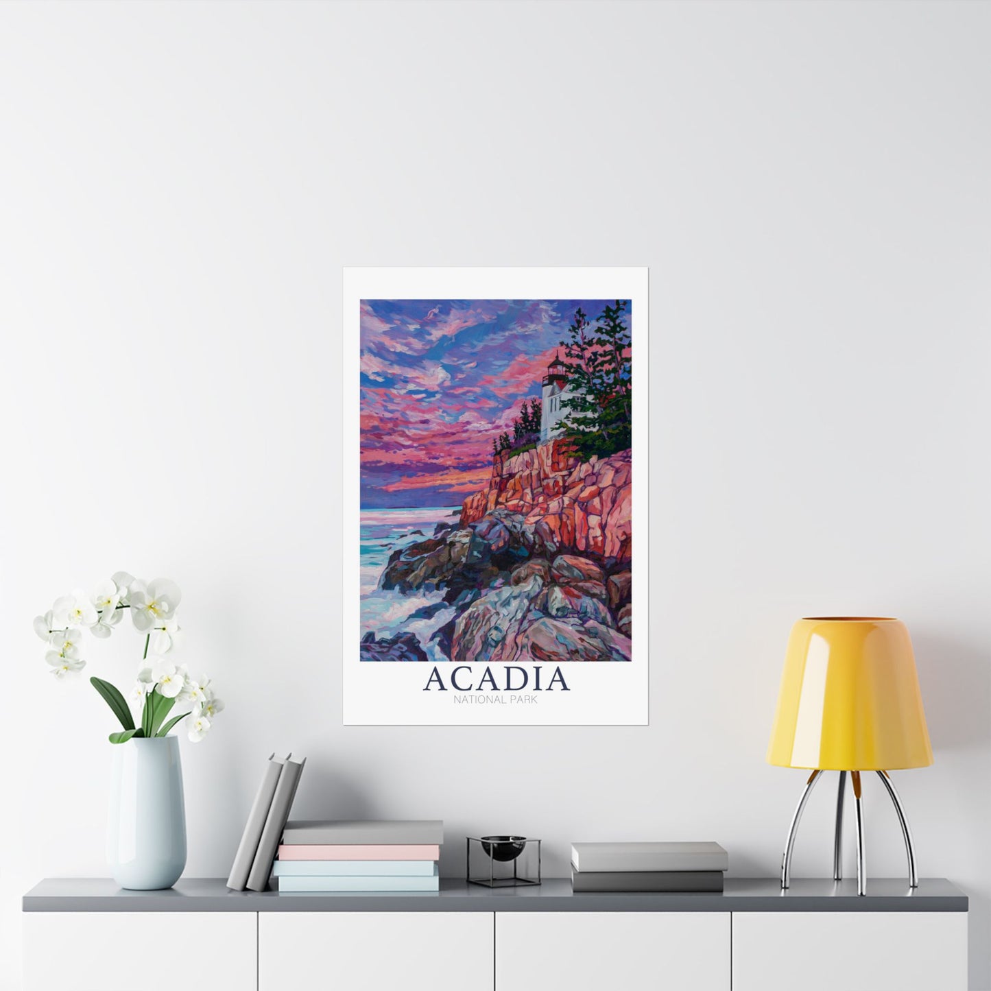 NP-1 | Acadia National Park fine art print, outdoor adventure lover souvenir poster
