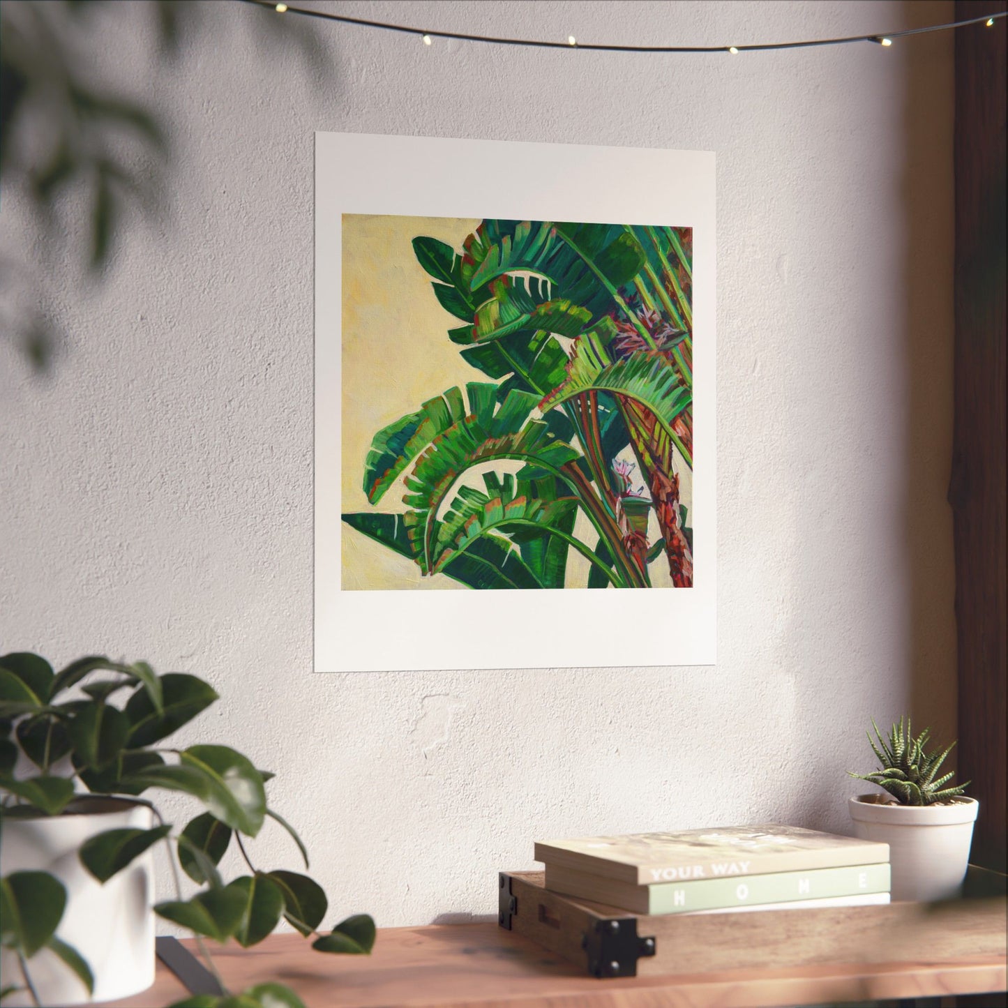 Palm Detail #12— Matte Paper Poster Reproduction
